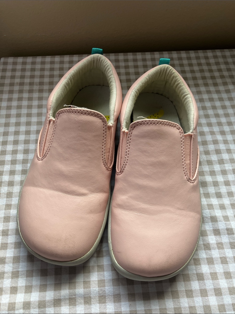 Vegan Water-Resistant Slip-On Sneakers in Light Pink